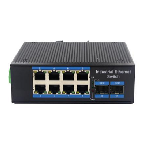 千兆2光8电工业级以太网交换机(QLD28G)