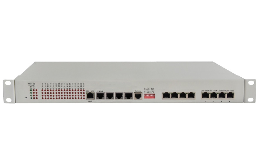 64E1+4GE PDH Fiber Multiplexer